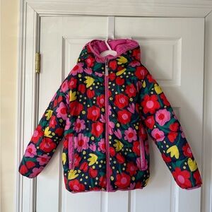 Hanna Anderson Reversible Puffer Jacket